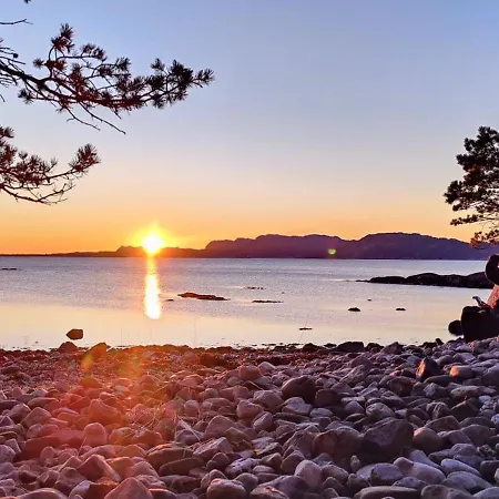 Strandstua Solbakken Сasa de vacaciones *